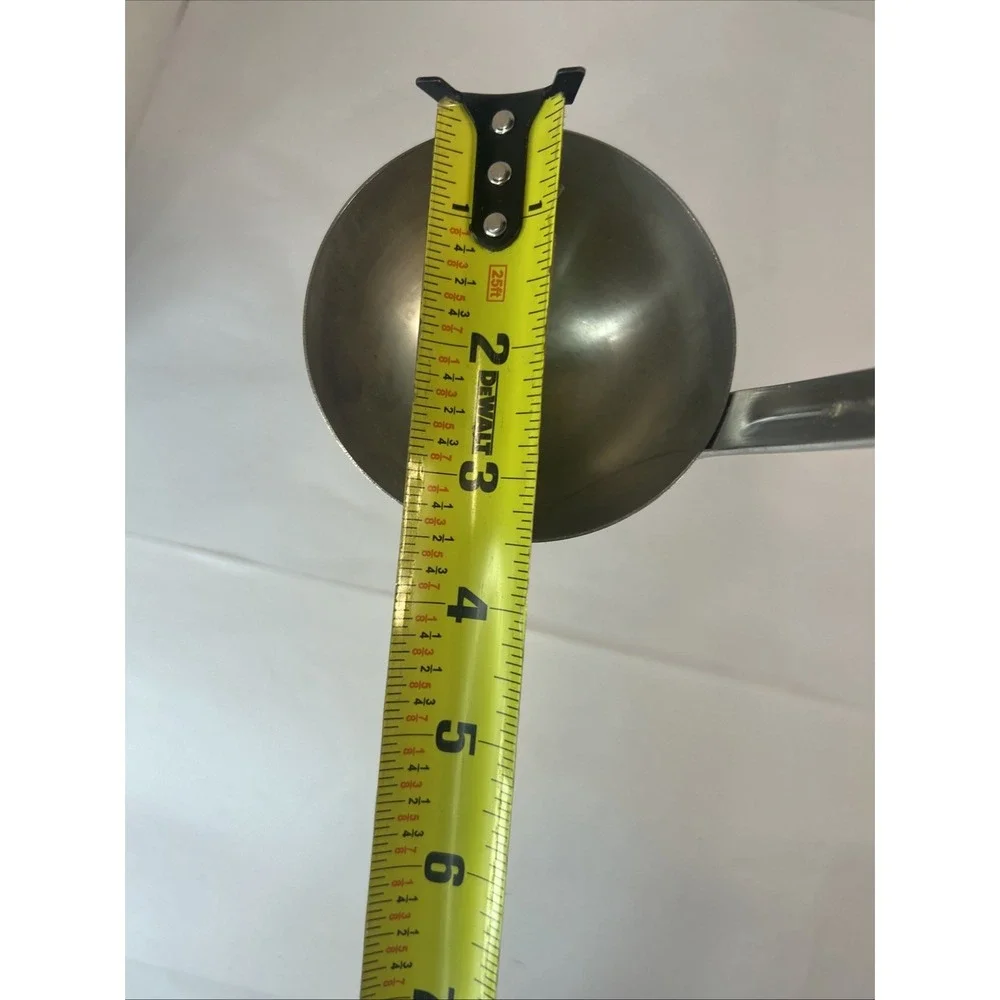 Vintage Vollrath  Soup Water Ladle Kitchen Utensil 6 oz., Stainless Steel 58460